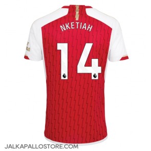 Arsenal Eddie Nketiah #14 Kotipaita 2023-24 Lyhythihainen